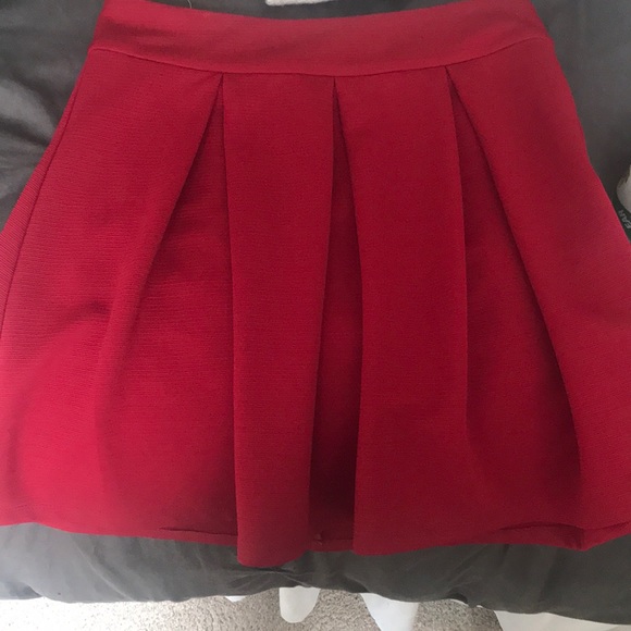 Ruby red limited brand skater skirt size 8 - Picture 5 of 5